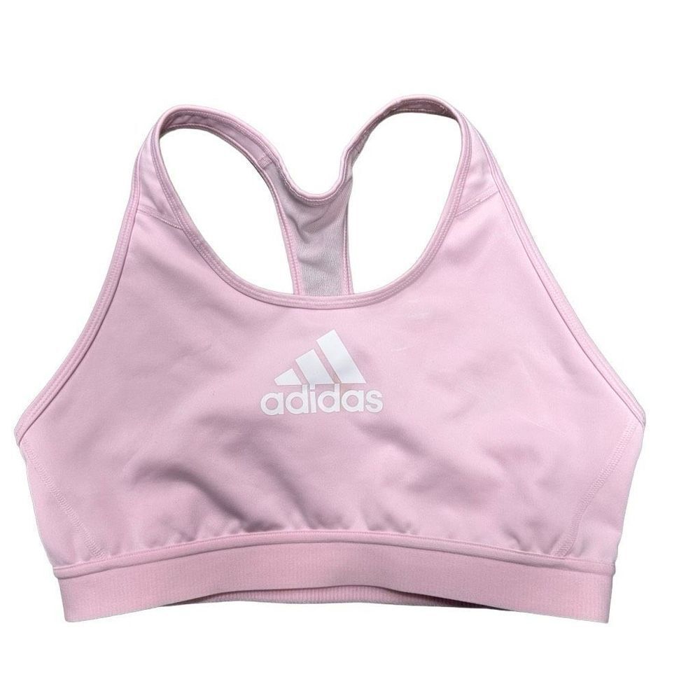 Adidas Racerback Activewear Sports Bra Light Pink  size L  A640
